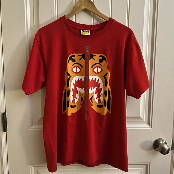 Bape Other - Bape Tiger Shark Tee Shirt